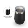 Custom Logo Coffee  Mug Stainless Steel Mug 12 oz Double Wall Coffee  Mug
