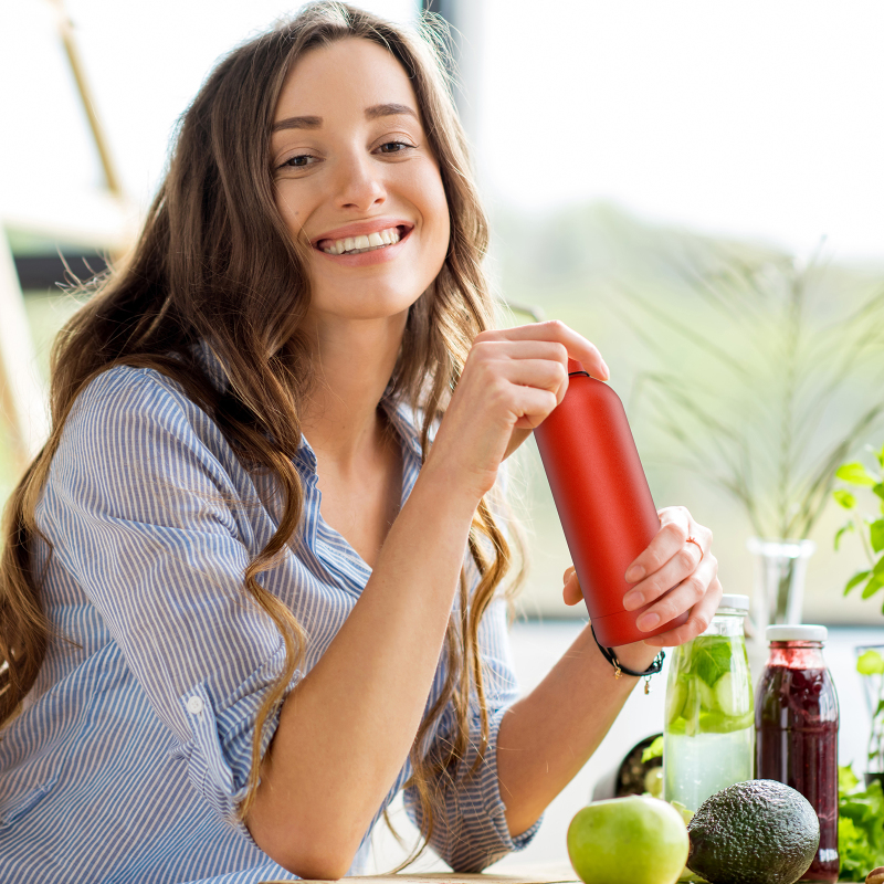 Wholesale 500ml BPA Free Reusable Double Wall Vacuum Insulated Powder Coated Metal Stainless Steel Sport Water Bottle