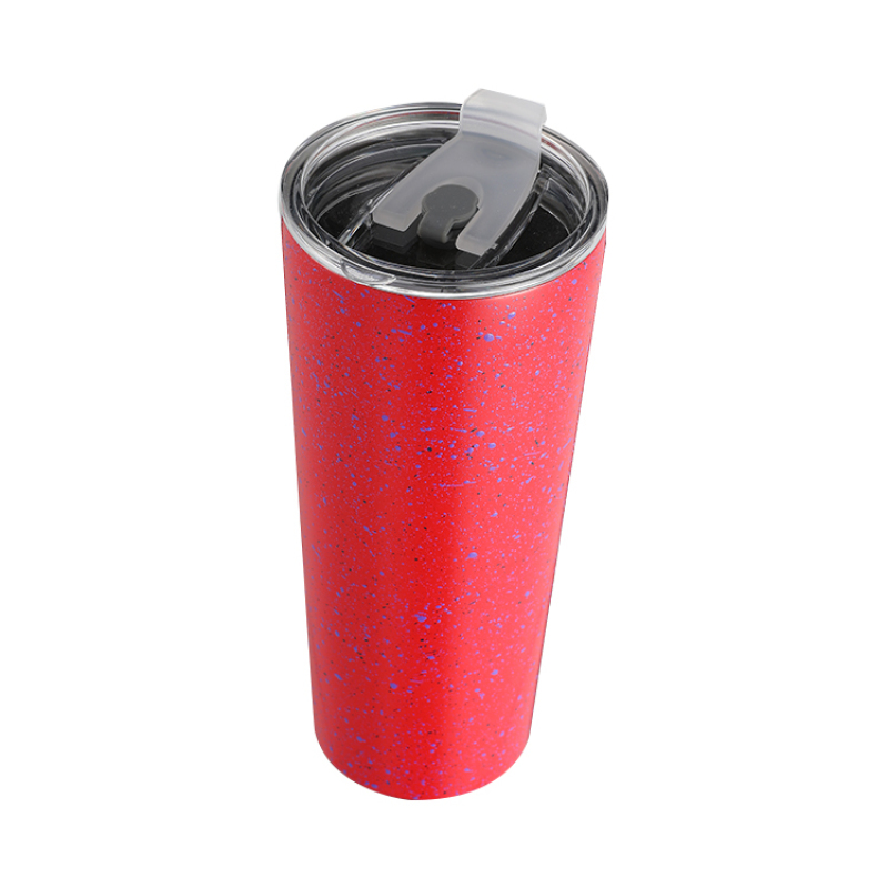 Wholesale Customized 22oz 16oz Double Wall  Insulated Cups Stainless Steel Tumbler with Straw