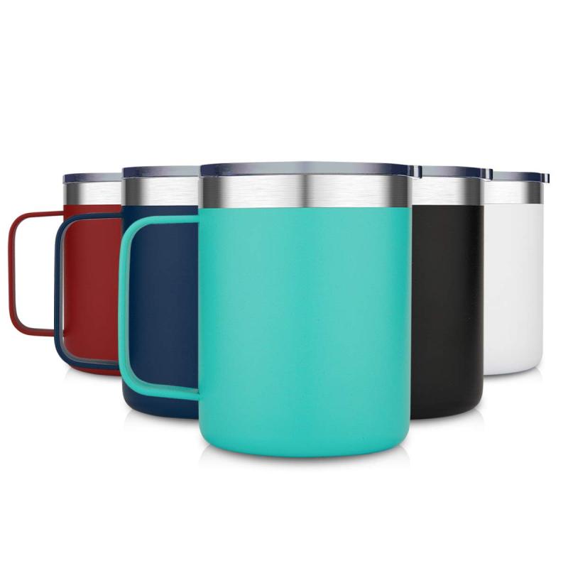 Fast Shipping 10oz Coffee Mug 20oz Skinny Sublimation Blank Stainless Steel Wine Tumbler With Lid