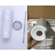 Taper White sublimation 20oz