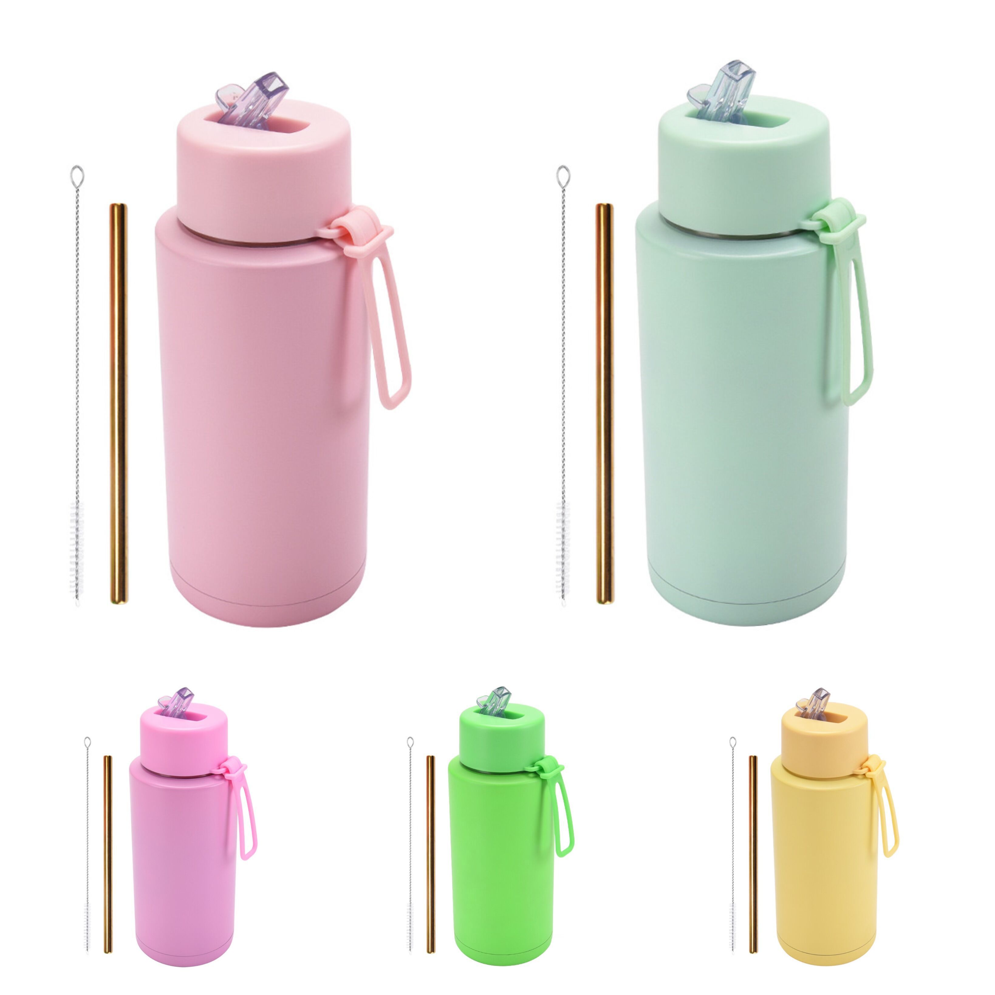 Stainless steel insulated bottles