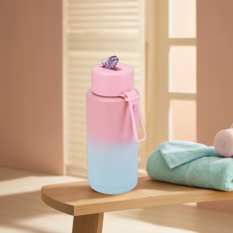 1000ml Stainless Steel 16 oz Double Wall Flask Vacuum Insulated Water Bottle with Lid
