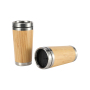 China Direct Sale Reusable 450ML Wooden Covers Water Bottle