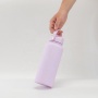 RTS Custom Cute 1000ML Gym Hot Rubber Paint Double Wall Insulated Glass Vacuum Metal Stainless Steel Wide Water Bottle