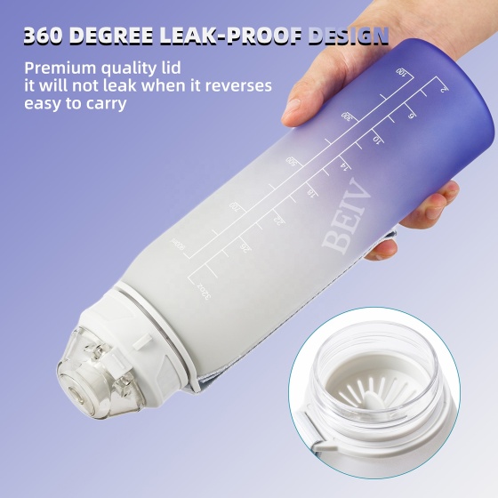 Wholesale Modern Filtered Cold Colapsible Eco Friendly 32OZ Tritan Water Bottle With Handle for Girls School