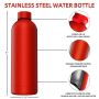 Bulk Cheap Double Wall Vacuum Insulated Powder Coated Outdoor Travel Drinking Stainless Steel Water Bottle