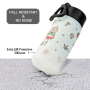 China Wholesale Price 12Oz Insulated Double Wall Stainless Steel Kids Water Bottle for Children With Straw Lid
