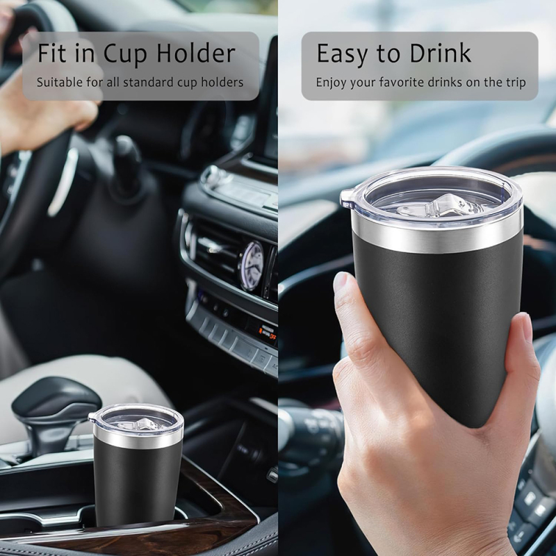 Factory Wholesale Double Walled 18/8 Stainless Steel Vacuum 20Oz Tumbler Travel Car Cups Mug