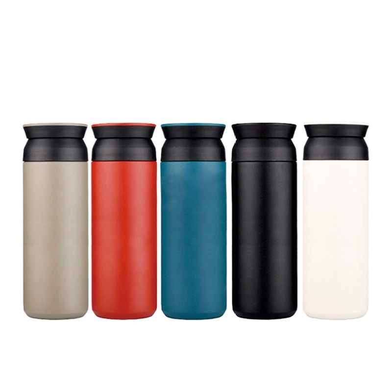 Customized Logo New Insulated Stainless Steel 500ml Camping Vacuum Flask Tumbler Mug Cup Water Bottle