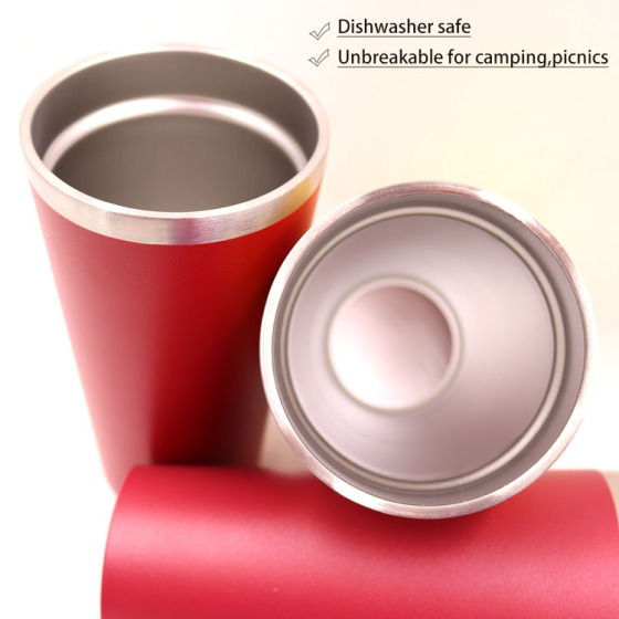 Custom Logo Double or Singal Wall 16oz Stainless Steel Pint Cup Insulated  Cup