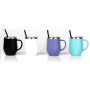 Customized Size Egg Vacuum Reusable Stainless Steel Coffee Cup