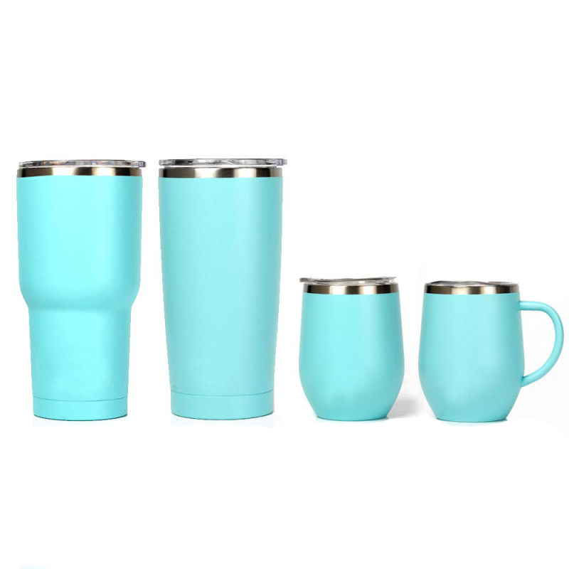 Customized Size Egg Vacuum Reusable Stainless Steel Coffee Cup