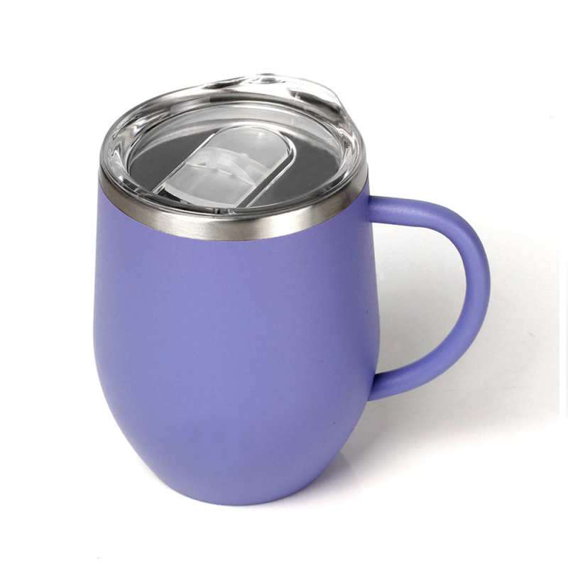 Customized Size Egg Vacuum Reusable Stainless Steel Coffee Cup