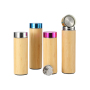 530Ml Funny Modern Winter Cheap Custom Large Eco Friendly Bamboo Stainless Steel Water Bottle Vacuum Coffee Flasks