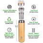 China Direct Sale Insulated Eco 500ML Wooden Stainless Water Bottle