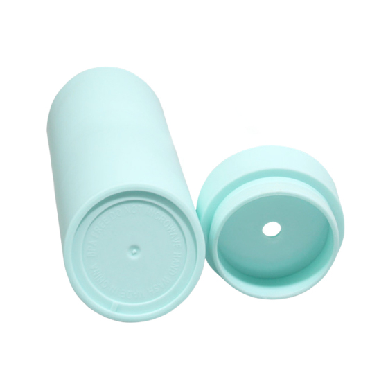 New in Bulk Custom Logo Topper Flat Lid  Green Pink Color Juice Kids Classic Shaped 16 oz Acrylic Double Wall Wine Tumbler Cups