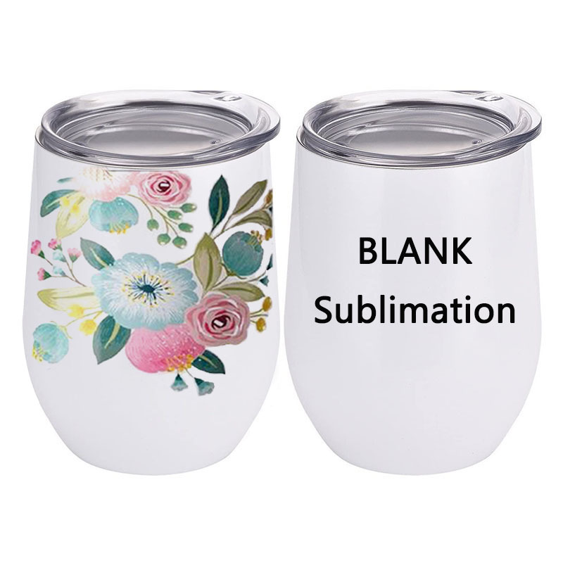 Custom Double Wall Stainless Steel Water Cups Sublimation Blanks Coffee Tumbler With Handle