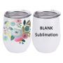 Custom Double Wall Stainless Steel Water Cups Sublimation Blanks Coffee Tumbler With Handle