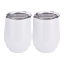 Custom Double Wall Stainless Steel Water Cups Sublimation Blanks Coffee Tumbler With Handle