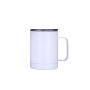 Custom Double Wall Stainless Steel Water Cups Sublimation Blanks Coffee Tumbler With Handle