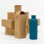 Stock Clearance Custom BPA Free Rubber Paint Double Wall Stainless Water Tumbler Vacuum Insulated Stainless Steel Water Bottle