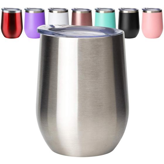 Sublimation Wine Tumbler 12oz Stainless Steel