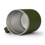 Powder Coated Custom 10oz 14oz Coffee Insulated Stainless Steel Coffee Mugs With Handle
