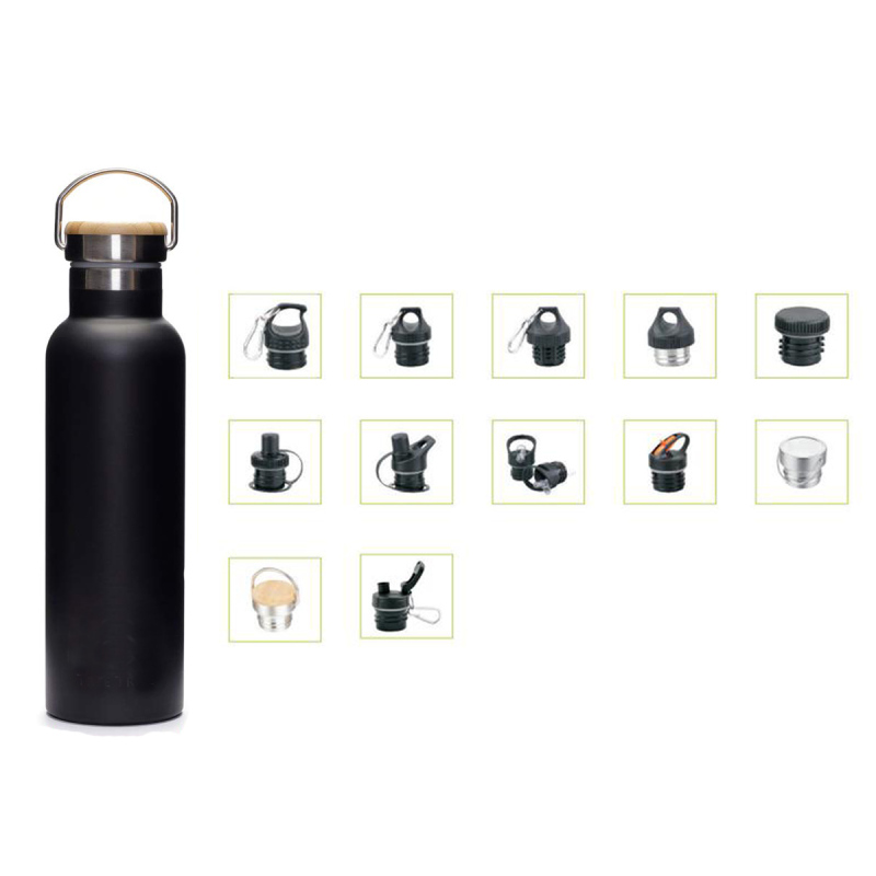 0.6L 600Ml Capacity Stainless Steel Insulated Water Bottles Sport  Vacuum Flasks