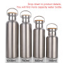 0.6L 600Ml Capacity Stainless Steel Insulated Water Bottles Sport  Vacuum Flasks