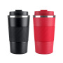 Oem Custom Logo 380 Ml 500 Ml Vacuum Double Wall Stainless Steel Reusable Ice Coffee Tumbler Mug Cup With Lids