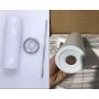 In Stock Stainless Steel White Blank 20 Oz Skinny Tumblers for Sublimation Straight Sided with Lid