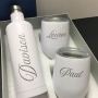 Factory Custom Stainless Steel Sublimation Wine Gift Sets Bundle Steanless Insulated Bottle Tumblers Wine Chiller Gift Set Mixer