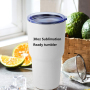 Factory Wholesale 30oz Sublimation Tumblers Stainless Steel Vacuum Coffee Cup Insulated Travel Tumbler With LId