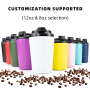 Reusable Unique 8oz Vacuum Stainless Steel Insulated Travel Coffee Cup Tumblers Mugs