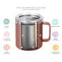 14OZ Factory Custom Logo Insulated Stainless Steel Travel Mug Coffee Tumbler