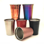 Wholesale Custom Nonbreakable Stainless Reusable Red Bachelorette Party Cups Stack Cup With Logo