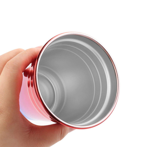 Wholesale Custom Nonbreakable Stainless Reusable Red Bachelorette Party Cups Stack Cup With Logo