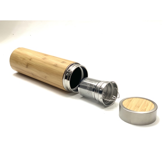 Wholesale Low MOQ Tumbler Insulated 304 Stainless Steel Sports Customized Sports Water Bottle Bamboo