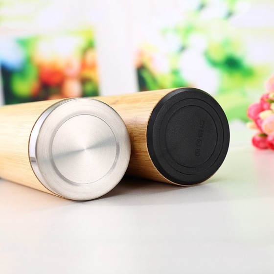 Wholesale Low MOQ Tumbler Insulated 304 Stainless Steel Sports Customized Sports Water Bottle Bamboo