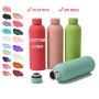 Premium Private Label Cute Hot Plain Pink School Stainless Steal Botella De Agua Water Bottles  for Girls School