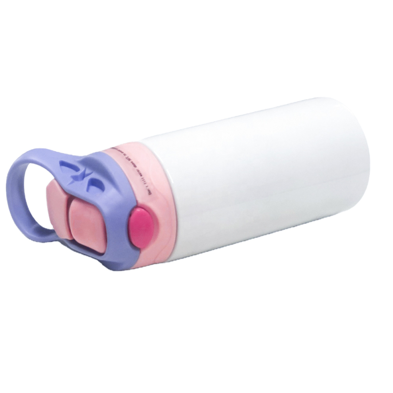 Factory Wholesale Straight 12 oz Skinny 350ml Kids Sublimation Blanks Tumbler With Straw Sublimation
