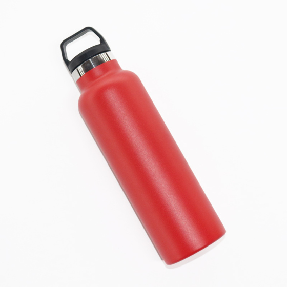 Wholesale Powder Coated 350ml Double Walled Kids Stainless Steel Water Bottle Bamboo Lid Vacuum Flask
