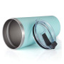 Eco-Friendly 22oz Flat Bottom Personalized Coffee Mug Stainless Steel Insulated Drink Tumbler