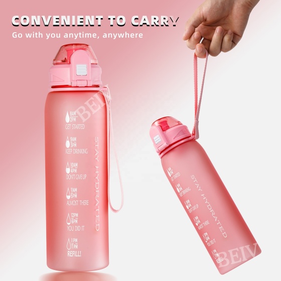 Zhejiang New Fashion Personalised Leak Proof Hot and Cold 900ml Tritan Plastic Sports Water Bottles With Custom Logo