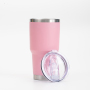 Eco-Friendly Reusable 30oz Stainless Steel Insulated Black Matte Tumblers Christmas Gifts Coffee Mugs Tumbler