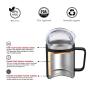 Factory Wholesale Direct Sale Reusable Coffee Cup Stainless Steel With Handle