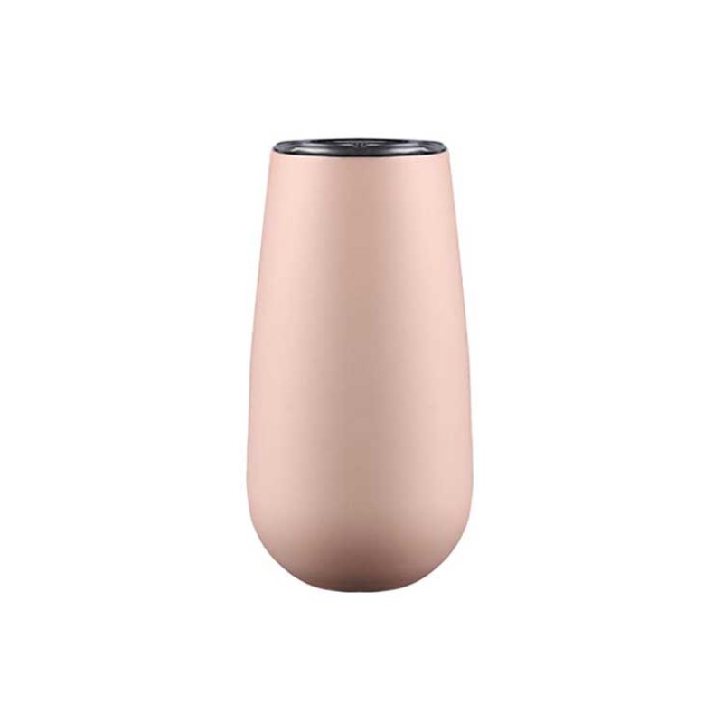 Factory Wholesale Customized Reusable Insulated Wine Tumbler Custom Printed Insulated Travel Mug With Lid