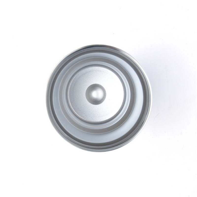 4 in 1 Stainless Steel Black 12 oz 304 Metal Double Walled Insulated Slim Skinny Can Cooler Tumbler With Silicone Handle