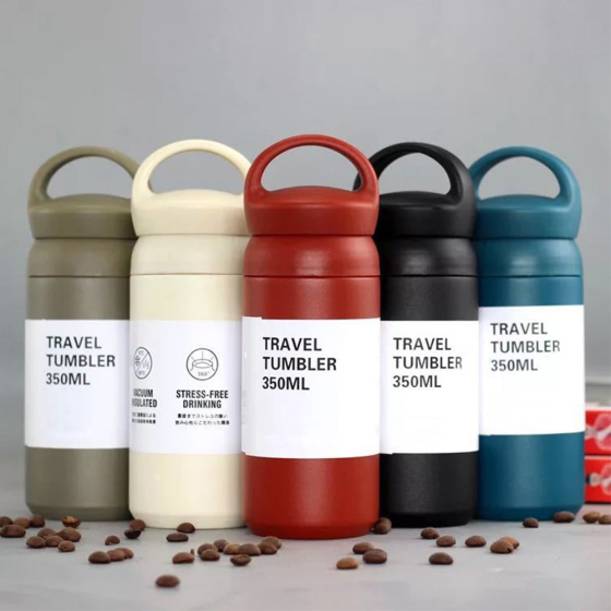 Wholesale Insulated Stainless Steel Wide Mouth Vacuum Travel Mug Flasks